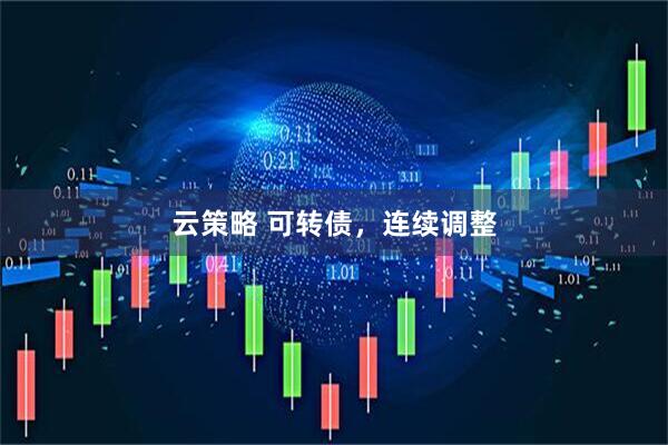 云策略 可转债，连续调整